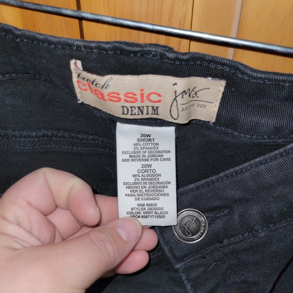 Just my size black jeans